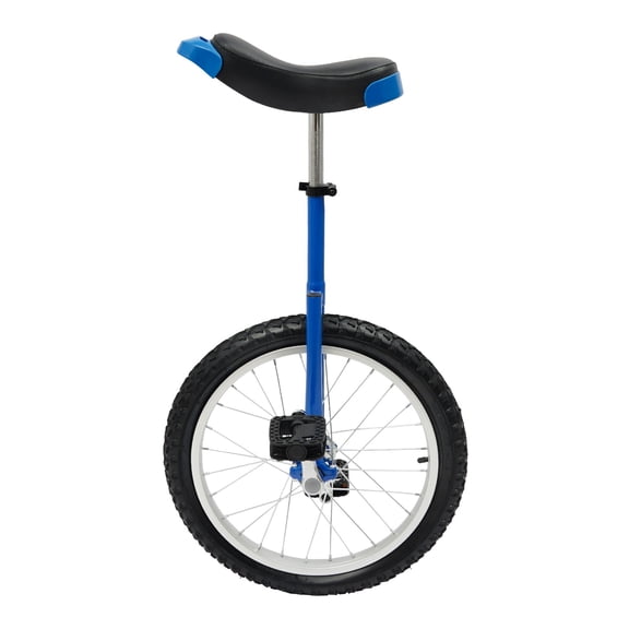 ToppiJoy 18" Outdoor Adjustable Wheel Unicycle, One Wheel Outdoor Sports Exercise Bicycle Training Balance Bike for Beginners and Professionals Daily Fitness Exercises