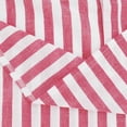 thumbnail image 5 of Gaexia Girls Striped Casual Shirt Short Sleeve Lapel Open Front Knit Top Loose Fit Fashion Blouse For Summer (Red,5-6 Years), 5 of 5