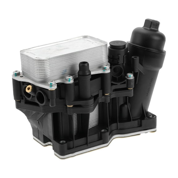 Engine Oil Cooler Oil Filter Housing Adapter Assembly No.11428507697 for BMW X3 Upgraded Aluminum Alloy
