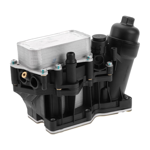 Conjunto de adaptador de carcasa de filtro de aceite de enfriador de aceite No.11428507697 para BMW X3 Aleación de aluminio mejorada
