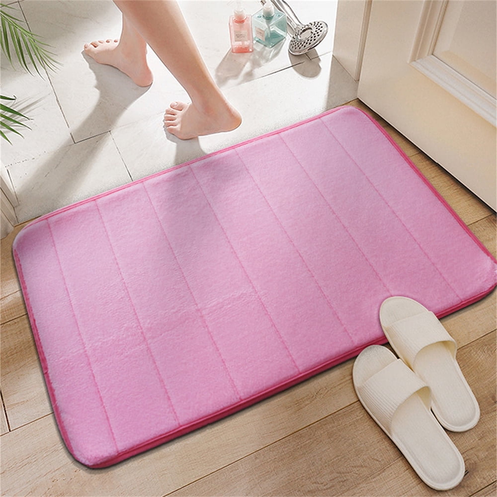Christmas Saving Clearance! Sruiluo CobblestoneEmbossed Bathroom Rugs