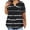 Black, variant on Frostluinai Plus Size Shirts for Women V Neck Striped T Shirts Short Sleeve Color Block Tunic Tops Casual Loose Blouses Soft Tees Gifts