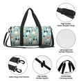 thumbnail image 6 of Bingfone Colorful Dog Print Gym Duffle Backpack for Men Women,Travel Weekender Carry-On Bags with Detachable Back Pack Straps for Traveling Overnight Climb Sports, 6 of 8