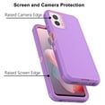 thumbnail image 4 of Takfox 3-in-1 Heavy Duty Bumper Cell Phone Case for Motorola Moto G Power 5G 2024, Purple, 4 of 8