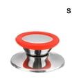 thumbnail image 3 of Universal Stainless Steel Anti-scald Pot Pot Cover Knob Cover Knob Household Kitchen Antislip Pan Lid Handle Grip Cookware Kitchenware Red Small, 3 of 9