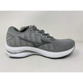 thumbnail image 3 of Mizuno Women's Wave Rider 25 Waveknit™ Running Shoe, Size 6, Harbor Mist-Silver (Hm73), 3 of 4