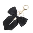 thumbnail image 5 of Unique Bargains 1 Pc Fashion Ribbon Bow Handbag Charm Bag Accessories Black, 5 of 5