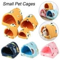 Soft and Cozy Small Animal Hamster House with Warm Mat Comfortable