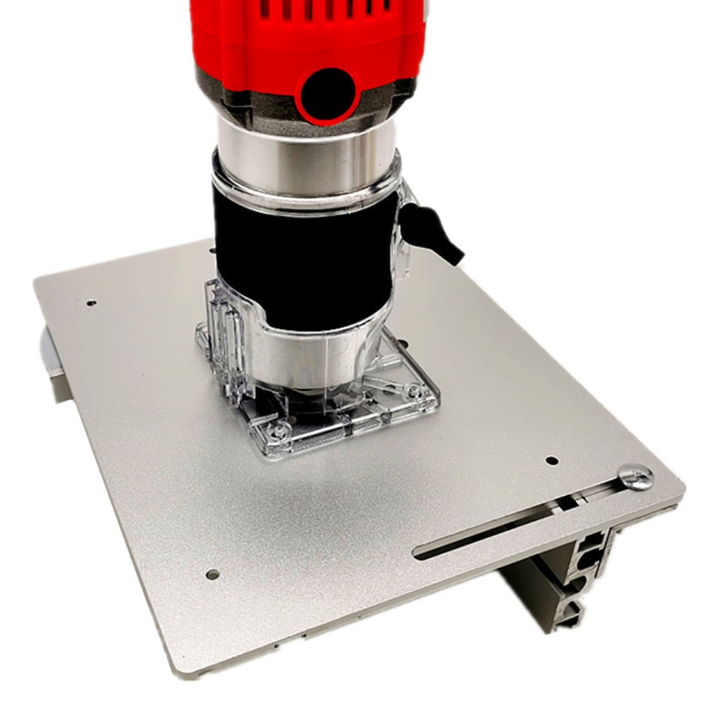 Yokua Router Table Insert Plate for Woodworking Benches Table Saw with Miter Gauge