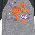 thumbnail image 3 of Barbie - Witch Sihlouette -  Toddler And Youth Raglan Graphic T-Shirt, 3 of 4