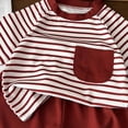 thumbnail image 4 of CAICJ98 Summer Clothes for Toddler Baby Boys 3 6 12 18 24 Months 2T 3T 4T 5T Boys Outfits Short Sleeve Letters Printed Shirt Shorts Sets 2PC Little Boy Clothing (Wine,5-6 Years), 4 of 4