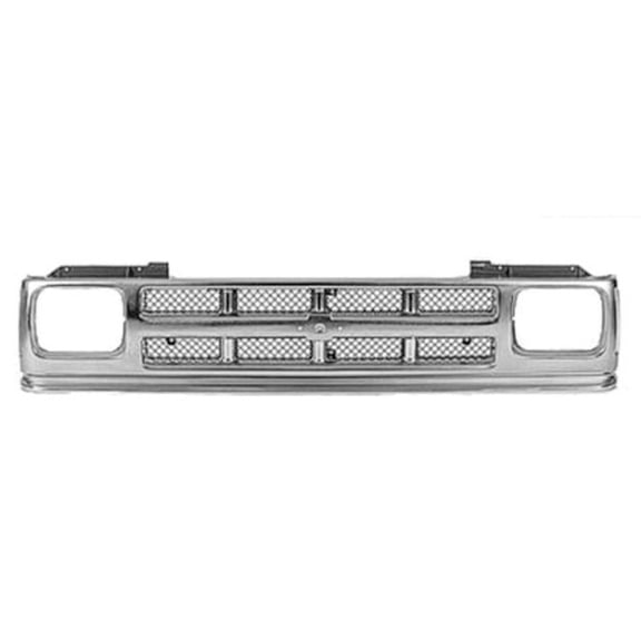 For 91-94 Chevy S10 Blazer & 91-93 S10 Pickup Truck Grill Grille Assembly Chrome