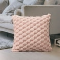 thumbnail image 3 of HengDidi Quilted Pv Velvet Pillow Covers with Hidden Zipper, Multi-Support Cushion for Sofa Lumbar Bedside office Decor, Solid Color Easy-Clean Durable Home Textile for Living Room Bedroom Home Decor, 3 of 7