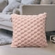 thumbnail image 4 of Almohada Lumbar de Terciopelo con Diseño de Copos de Nieve | Cojín Acolchado de 45 X 45 Cm para Sofá y Cama de Oficina | Funda con Cremallera Oculta | Tejido de Terciopelo Fotovoltaico, 4 of 7