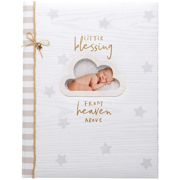 C.R. Gibson Little Blessing Baby Memory Book for Newborns - 64 Pages