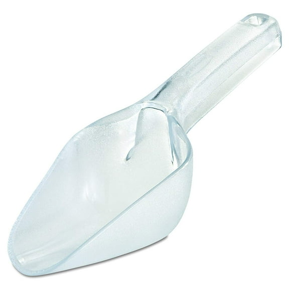 Rubbermaid Bouncer Bar/Utility Scoop, 6oz, Clear