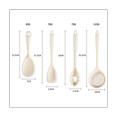 thumbnail image 4 of Juego de 7 utensilios de cocina de silicona antiadherentes para cocinar y hornear, espátula, utensilios de cocina multifuncionales, 4 of 5