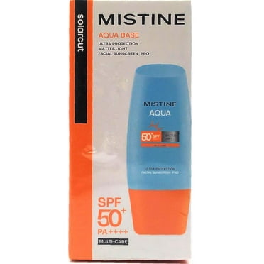 Mistine Sunscreen Aqua Base Ultra Protection Matte  Light Facial 50  SPF 40ml