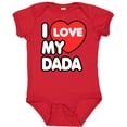 thumbnail image 3 of Inktastic I Love My Dada Boys or Girls Baby Bodysuit, 3 of 5