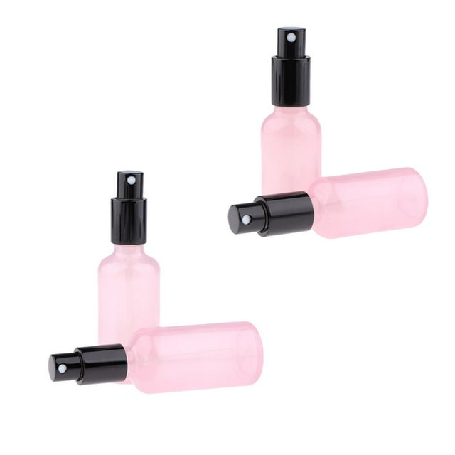 Botella de Baoblaze de perfume vacía Pulverizador de niebla fina 30ml rosa