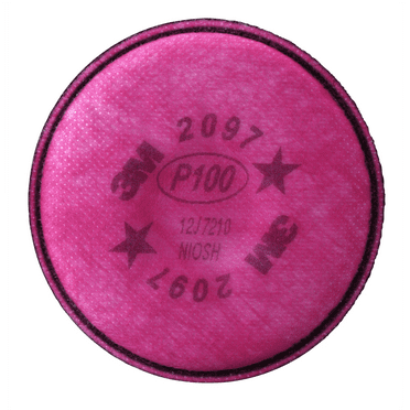 3M 2097 P100 HIGH EFFENCIENCY FILTER W/OZONE PROTECTION