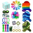 thumbnail image 1 of TheFound Ensemble de Jouets Sensoriels Anti-Stress avec Bulles Pop Push Outil Simple pour Fossettes, 1 of 7