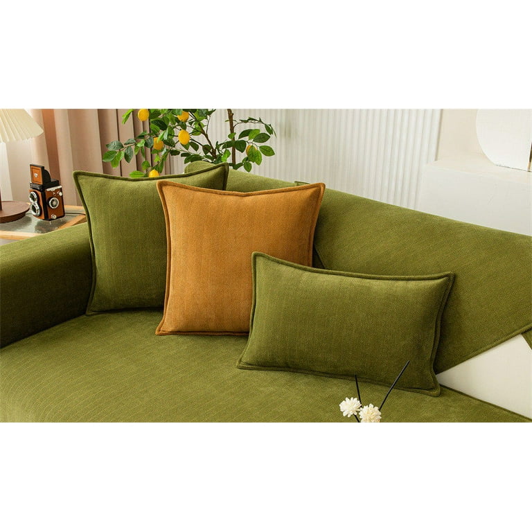 Chic Corduroy Sofa Protector Anti-slip Couch Cover - FunnyFuzzy