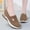 Coffee, variant on EliteGoogv Womens Slip On Shoes Mesh Upper Round Toe Flat Sole Casual Sneakers for Women Rubber Sole Summer Walking Footwear US :7