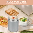 thumbnail image 4 of HLONK 60oz Insulated Food Jar for Hot Food 3 Layer Single Stackable Food Containers Stainless Steel Insulated Food Jar Sealed Hot Food Container for Daily Office and Outdoor Meals, 4 of 10