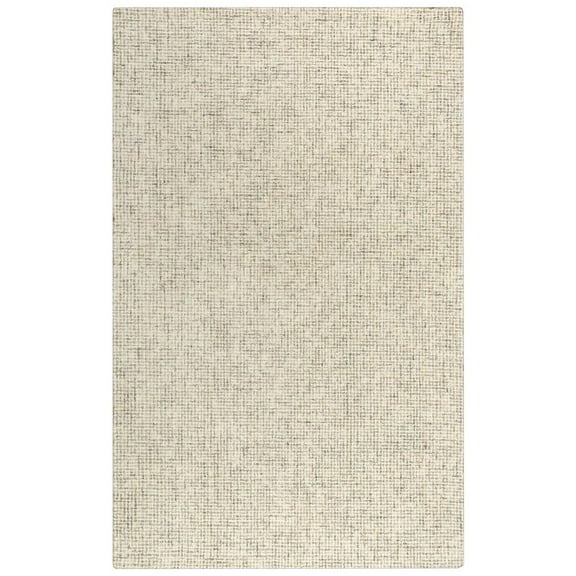 Alora Decor London 3' x 5' Tweed Beige/Brown/Ivory Hand-Tufted Area Rug