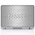 thumbnail image 2 of Meffort Inc® Personalized Laptop Notebook Skin Sticker Cover Art Decal, Customize Your Name (12 Inch, Silver Metal), 2 of 4