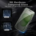 thumbnail image 6 of 3 Pack for iPhone 15 Plus Privacy Screen Protector, 9H Anti Spy Dark Tempered Glass Screen Protector for iPhone 15 Plus, Easy Installation, Bubble Free, 6 of 7