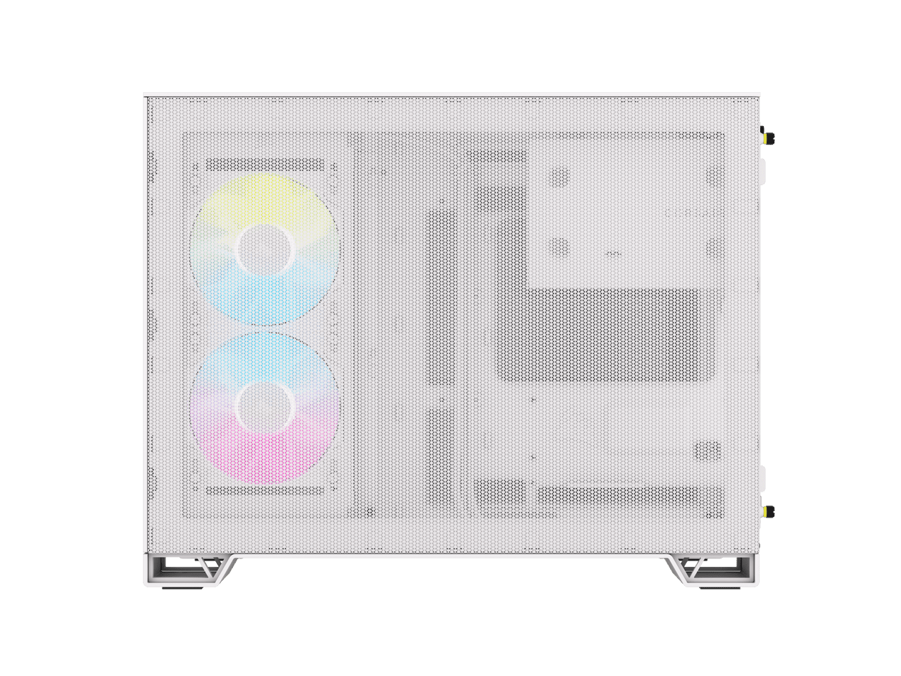 Corsair iCUE LINK 2500X RGB Micro ATX Dual Chamber PC Case White CC9011268WW