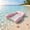 Pink-PK, variant on MMJ Inflatable Pool Floating Bed Large Water Sofa with Headrest Blow Up Lounger Pool Party Relax 41.34x35.43in