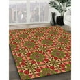 thumbnail image 3 of Ahgly Company Machine Washable Indoor Rectangle Transitional Saffron Red Area Rugs, 8' x 12', 3 of 7