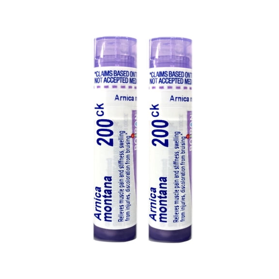 2 Pack Arnica Montana 200CK Boiron 80 Pellet Each