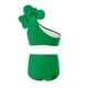 thumbnail image 5 of Conjunto de bikini de verano para niñas pequeñas con flores grandes, bonito traje de baño liso para niñas pequeñas, traje de baño de dos piezas para playa y sol, 5 of 5