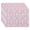 Pink, variant on Simply Daisy, 18 x 14 Inch Ovals and Stripes Geometric Print Placemat (set of 4), Pink