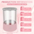 thumbnail image 2 of CHUANK Brushes Cleaner Machine Kit Portable High Efficient Electric Makeup Brush Cleaner Set Fast Working Makeup Brush Cleaning Tool Kit for Women Using, 2 of 10