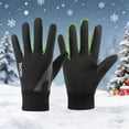 thumbnail image 2 of LIZENG Kids Gloves Winter Waterproof Coating Warm Thick Fleece Touchscreen Anti-Slip for Boys Girls 3-15 Years Cycling School, 2 of 7