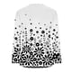 thumbnail image 4 of Camisas Awdenio para mujer, blusa informal de moda juvenil, cuello en V, camisa de tres cuartos, tops estampados de otoño, sudaderas, ofertas, 4 of 4