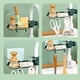 thumbnail image 5 of Estante de almacenamiento , organizador colgante para fregadero, escurridor de para lavar platos, soporte de esponja para grifo Baoblaze carrito dispensador de jabón, 5 of 7