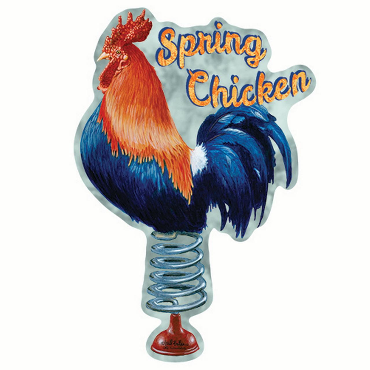 Chicken Tenders Street Sign Funny Home Decor Garage Wall Plastic Gag Gift