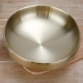 thumbnail image 2 of Tazón de material acero Inoxidable Para Fideos, Sopa, , Ensalada, , Utensilios De Cocina para primera , Diámetro: 19 Cm 23 Cm Oro 19cm, 2 of 9