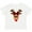 AA-White, variant on Inktastic Cute Girl Reindeer with Buffalo Plaid Bow Boys or Girls Baby T-Shirt
