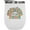 White, variant on Retro Nurse with Half Sunflower, Stainless Steel 12oz Wine Tumbler