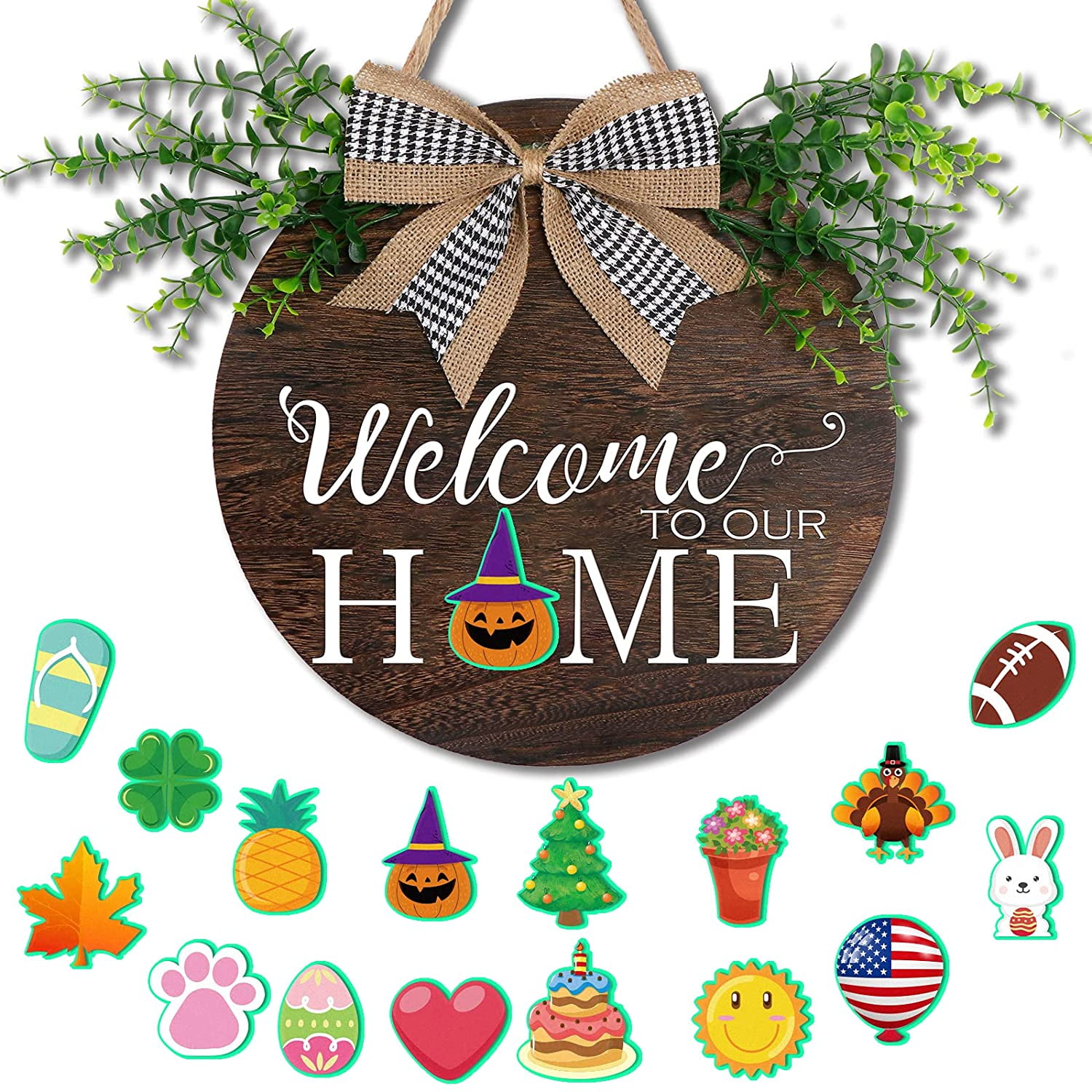 Housewarming Gift Carved Signs Birthday Gift Front Door Sign Front