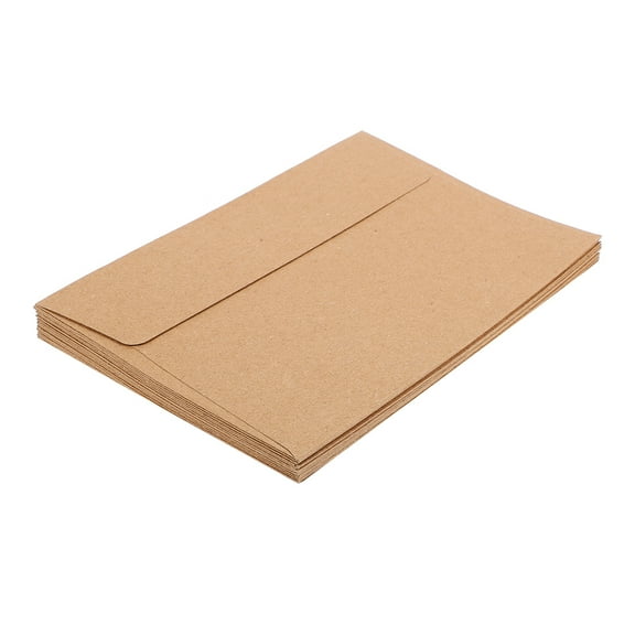 Masteelf 30PCS Kraft Paper Envelopes A4 Envelopes Brown Kraft Self Seal Mailing Envelopes for Documents Cards Photos Office Business