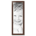 thumbnail image 2 of ArtToFrames 13" x 40" Honors Mahogany with Gold Picture Frame, 13x40 inch Brown Wood Poster Frame (WOM-5156), 2 of 7