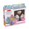 thumbnail image 3 of Melissa & Doug Decoupage Made Easy Cupcake Paper Mache Deluxe Craft Kit With Stickers (3 Trinket Boxes, Tray), 3 of 3